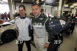 Silverstone Classic (27-29 July 2019) Preview Day, 10th April 2019, At the Home of British Motorsport. Bentley, Guy Smith and Tom Kristensen  Free for editorial use only. Photo credit - JEP