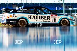 Silverstone Classic (27-29 July 2019) Preview Day, 10th April 2019, At the Home of British Motorsport. Julian Thomas Ford Sierra  Free for editorial use only. Photo credit - JEP