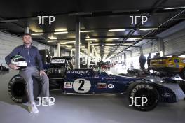 Silverstone Classic (27-29 July 2019) Preview Day, 10th April 2019, At the Home of British Motorsport. Paul Stewart, Tyrrell  Free for editorial use only. Photo credit - JEP