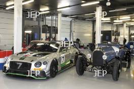 Silverstone Classic (27-29 July 2019) Preview Day, 10th April 2019, At the Home of British Motorsport. Bentley  Free for editorial use only. Photo credit - JEP