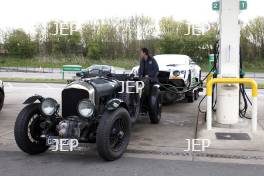 Silverstone Classic (27-29 July 2019) Preview Day, 10th April 2019, At the Home of British Motorsport. Bentley  Free for editorial use only. Photo credit - JEP