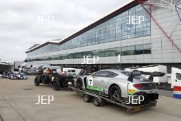 Silverstone Classic (27-29 July 2019) Preview Day, 10th April 2019, At the Home of British Motorsport. Bentley  Free for editorial use only. Photo credit - JEP