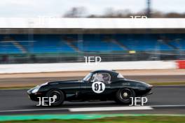 Silverstone Classic (27-29 July 2019) Preview Day, 10th April 2019, At the Home of British Motorsport. Jaguar E-Type Free for editorial use only. Photo credit – JEP