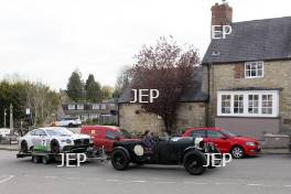 Silverstone Classic (27-29 July 2019) Preview Day, 10th April 2019, At the Home of British Motorsport. Bentley  Free for editorial use only. Photo credit - JEP