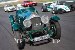 Silverstone Classic (27-29 July 2019) Preview Day, 10th April 2019, At the Home of British Motorsport.   Hero shot 2019  Free for editorial use only. Photo credit - JEP