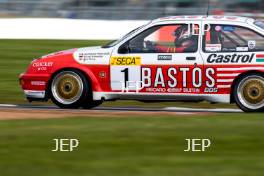 Silverstone Classic (27-29 July 2019) Preview Day, 10th April 2019, At the Home of British Motorsport. Sierra. Free for editorial use only. Photo credit – JEP