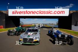 Silverstone Classic (27-29 July 2019) Preview Day, 10th April 2019, At the Home of British Motorsport. Bentley Centenary Tracking Free for editorial use only. Photo credit - JEP