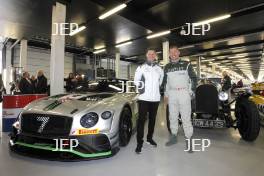 Silverstone Classic (27-29 July 2019) Preview Day, 10th April 2019, At the Home of British Motorsport. Bentley, Tom Kristensen Free for editorial use only. Photo credit - JEP