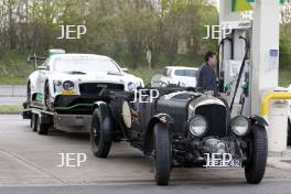 Silverstone Classic (27-29 July 2019) Preview Day, 10th April 2019, At the Home of British Motorsport. Bentley  Free for editorial use only. Photo credit - JEP