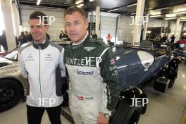 Silverstone Classic (27-29 July 2019) Preview Day, 10th April 2019, At the Home of British Motorsport. Bentley, Tom Kristensen Free for editorial use only. Photo credit - JEP