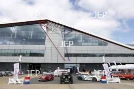 Silverstone Classic (27-29 July 2019) Preview Day, 10th April 2019, At the Home of British Motorsport. Silverstone Classic Paddock Free for editorial use only. Photo credit - JEP