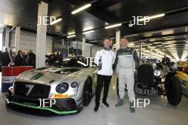 Silverstone Classic (27-29 July 2019) Preview Day, 10th April 2019, At the Home of British Motorsport. Bentley, Tom Kristensen Free for editorial use only. Photo credit - JEP