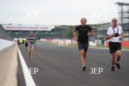 Silverstone Classic 2019 Alzheimer Run At the Home of British Motorsport. 26-28 July 2019 Free for editorial use only  Photo credit – JEP