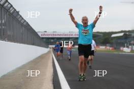 Silverstone Classic 2019 Alzheimer Run At the Home of British Motorsport. 26-28 July 2019 Free for editorial use only  Photo credit – JEP