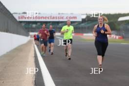 Silverstone Classic 2019 Alzheimer Run At the Home of British Motorsport. 26-28 July 2019 Free for editorial use only  Photo credit – JEP