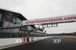 Silverstone Classic 2019 Alzheimer Run At the Home of British Motorsport. 26-28 July 2019 Free for editorial use only  Photo credit – JEP