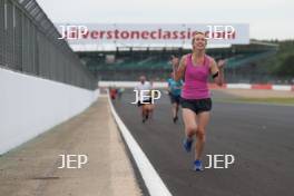 Silverstone Classic 2019 Alzheimer Run At the Home of British Motorsport. 26-28 July 2019 Free for editorial use only  Photo credit – JEP