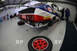 Silverstone Classic 2019 Garage Atmosphere At the Home of British Motorsport. 26-28 July 2019 Free for editorial use only  Photo credit – JEP