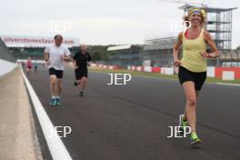 Silverstone Classic 2019 Alzheimer Run At the Home of British Motorsport. 26-28 July 2019 Free for editorial use only  Photo credit – JEP