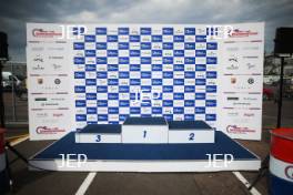 Silverstone Classic 2019 Podium At the Home of British Motorsport. 26-28 July 2019 Free for editorial use only  Photo credit – JEP