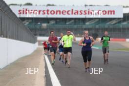 Silverstone Classic 2019 Alzheimer Run At the Home of British Motorsport. 26-28 July 2019 Free for editorial use only  Photo credit – JEP