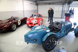 Silverstone Classic 2019 Garage Atmosphere At the Home of British Motorsport. 26-28 July 2019 Free for editorial use only  Photo credit – JEP