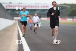 Silverstone Classic 2019 Alzheimer Run At the Home of British Motorsport. 26-28 July 2019 Free for editorial use only  Photo credit – JEP