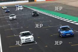 Silverstone Classic 2019 Impreza Parade At the Home of British Motorsport. 26-28 July 2019 Free for editorial use only  Photo credit – JEP