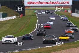 Silverstone Classic 2019 Supercar Parade At the Home of British Motorsport. 26-28 July 2019 Free for editorial use only  Photo credit – JEP