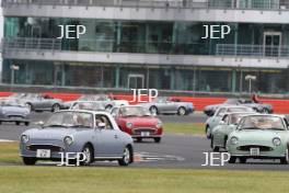 Silverstone Classic 2019 Figaro Parade At the Home of British Motorsport. 26-28 July 2019 Free for editorial use only  Photo credit – JEP