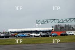 Silverstone Classic 2019 Sunday Parade At the Home of British Motorsport. 26-28 July 2019 Free for editorial use only  Photo credit – JEP