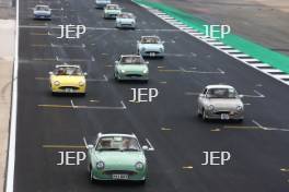 Silverstone Classic 2019 Figaro Parade At the Home of British Motorsport. 26-28 July 2019 Free for editorial use only  Photo credit – JEP