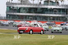 Silverstone Classic 2019 Figaro Parade At the Home of British Motorsport. 26-28 July 2019 Free for editorial use only  Photo credit – JEP