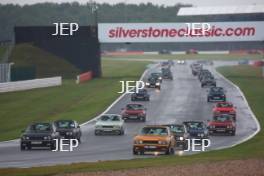 Silverstone Classic 2019 Scimitar Parade At the Home of British Motorsport. 26-28 July 2019 Free for editorial use only  Photo credit – JEP