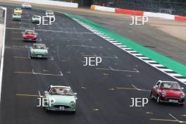 Silverstone Classic 2019 Figaro Parade At the Home of British Motorsport. 26-28 July 2019 Free for editorial use only  Photo credit – JEP