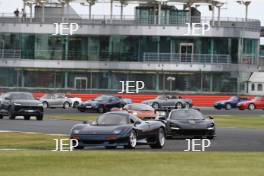 Silverstone Classic 2019 Supercar Parade At the Home of British Motorsport. 26-28 July 2019 Free for editorial use only  Photo credit – JEP