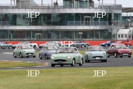 Silverstone Classic 2019 Figaro Parade At the Home of British Motorsport. 26-28 July 2019 Free for editorial use only  Photo credit – JEP