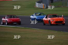 Silverstone Classic 2019 Mazda MX5 Parade At the Home of British Motorsport. 26-28 July 2019 Free for editorial use only  Photo credit – JEP