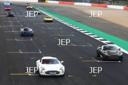 Silverstone Classic 2019 Supercar Parade At the Home of British Motorsport. 26-28 July 2019 Free for editorial use only  Photo credit – JEP