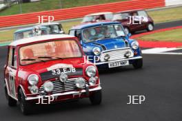 Silverstone Classic 2019 Mini Anniversary Parade At the Home of British Motorsport. 26-28 July 2019 Free for editorial use only  Photo credit – JEP