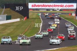 Silverstone Classic 2019 Parade At the Home of British Motorsport. 26-28 July 2019 Free for editorial use only  Photo credit – JEP