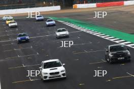 Silverstone Classic 2019 Impreza Parade At the Home of British Motorsport. 26-28 July 2019 Free for editorial use only  Photo credit – JEP