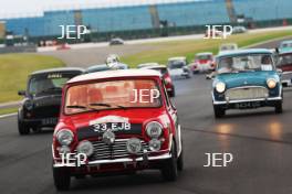 Silverstone Classic 2019 Mini Anniversary Parade At the Home of British Motorsport. 26-28 July 2019 Free for editorial use only  Photo credit – JEP