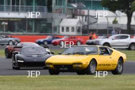 Silverstone Classic 2019 Supercar Parade At the Home of British Motorsport. 26-28 July 2019 Free for editorial use only  Photo credit – JEP