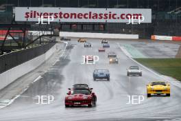 Silverstone Classic 2019 Saturday Parade At the Home of British Motorsport. 26-28 July 2019 Free for editorial use only  Photo credit – JEP