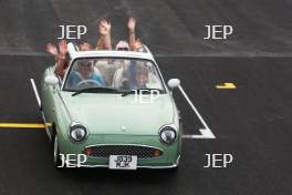 Silverstone Classic 2019 Figaro Parade At the Home of British Motorsport. 26-28 July 2019 Free for editorial use only  Photo credit – JEP