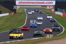 Silverstone Classic 2019 Supercar Parade At the Home of British Motorsport. 26-28 July 2019 Free for editorial use only  Photo credit – JEP