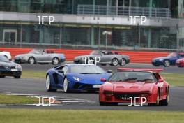 Silverstone Classic 2019 Supercar Parade At the Home of British Motorsport. 26-28 July 2019 Free for editorial use only  Photo credit – JEP