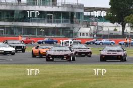 Silverstone Classic 2019 DeTomaso Parade At the Home of British Motorsport. 26-28 July 2019 Free for editorial use only  Photo credit – JEP