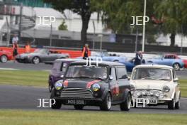 Silverstone Classic 2019 Mini Parade At the Home of British Motorsport. 26-28 July 2019 Free for editorial use only  Photo credit – JEP